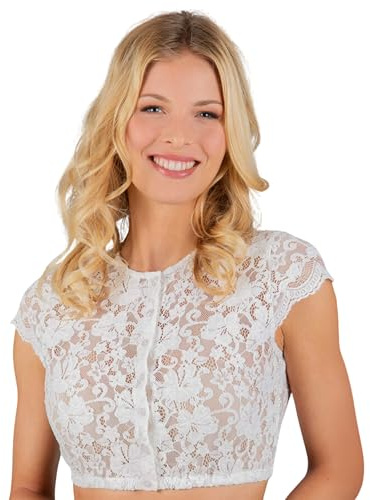 Stockerpoint Women's Bluse Brianna Blouse, Creme, Standard