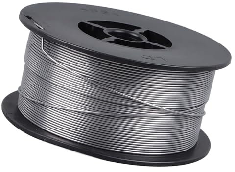 Filo per Saldatura E71T-GS MIG Senza Gas Ø 1.0mm 1KG Filo Animato No Gas Bobina di Filo Animato per Saldatrice a Filo Continuo per Saldatura Senza Gas