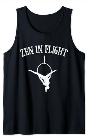 Zen In Flight, Aerial Hoop Aerialist, Aerial Yoga Geschenke Tank Top