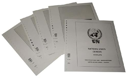 Lindner-T Feuilles pré-imprimées des Nations Unies GENÈVE Petite feuille 2025