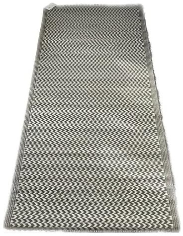 Ib Laursen Alfombra de plástico reciclado, 180 x 90 cm, para exteriores, color gris