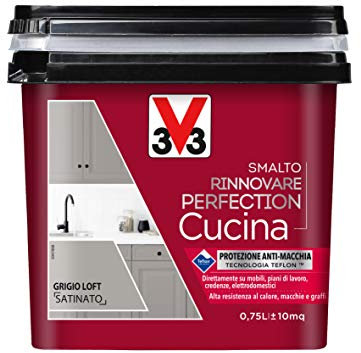 Vernis rénovation Perfection Cuisine Gris Loft Satiné 0,75 L