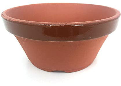 Garden Center shop by VM Tiesto DE CERÁMICA Redondo Japonesa para Cultivo DE Bonsai 14.6CM