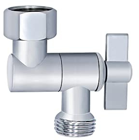 Duschkopf Kopfbrausen Handbrausen Adapter,Duschkopf Adapter, verstellbarer Winkel zur Verbesserung des Duscherlebnisses Kopfbrausen Chrom