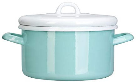 Terrakotta Kochtopf Auflaufschale Binaural Mit Deckel Japanisch-Geschirr Im Japanischen Geschirr In Hartem Emaille-Beschichtsuppentopf, Induktionskocher Gasherd General (Color : B)