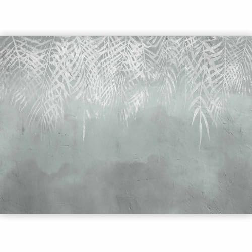 murando Papier peint intissé Feuilles 100x70 cm Décoration Murale XXL Poster Tableaux Muraux Tapisserie Photo Nature Botanique Aspect Béton b-A-10196-a-a
