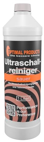 Ultraschallreiniger sauer für Alu (Aluminium) und Messing 1 Liter Konzentrat