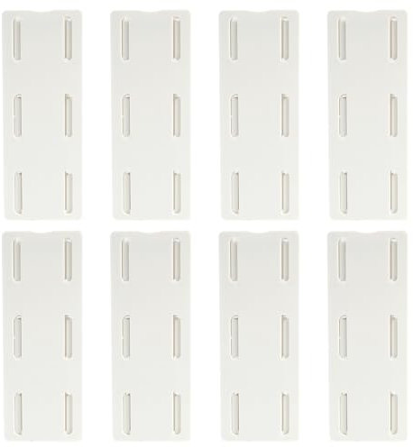 8pcs Fixation Murale Multiprise Support De Câbles Sans Perforation Pour Organisation des Câbles dans les Cuisines, Bureaux et Autres Espaces