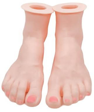 kokdid Manichino articolato in silicone per piedi e mani, per gioielli e orologi