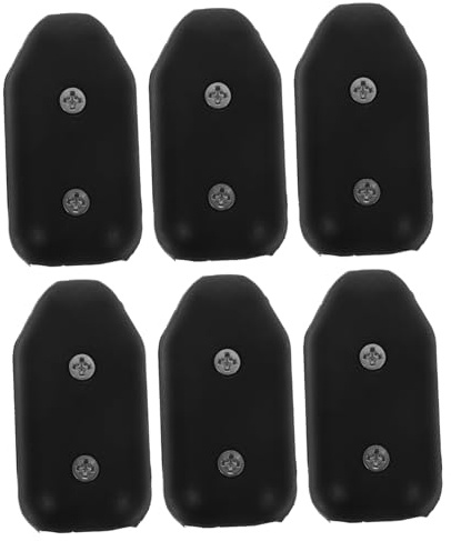 IMIKEYA Clip Per Capezza Di Corda in Nylon 8 Mm, Morsetto Riutilizzabile Per Corde Da Arrampicata e Guinzagli, Supporto Resistente Per Uso Outdoor e Fissaggio Funi Intrecciate, Set Da 6 Pezzi