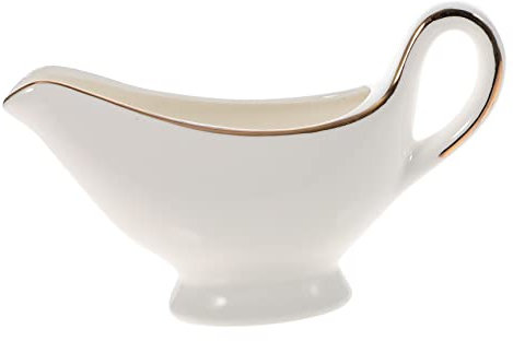 Gatuida Keramik Milchkanne Haushalt Kleine Kaffeetasse Milchkännchen Hygiene Und Wasser Milch Kaffee Saft Aufbewahrungsbehälter Küche Restaurant Innenhof Party Grillen