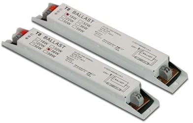 SXPXP 2 Pezzi 220-240 V CA 2x18 W 2x36 2x58 Alimentatore elettronico for lampade Fluorescenti T8 ad Ampio voltaggio(2X36W)