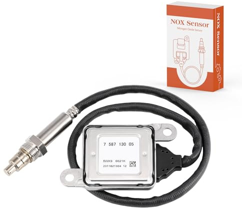 NOx Sensor Lambdasonde Katalysator Kompatibel mit BMW 1er E81 E82 E87 E88 3er E90 E91 E92 E93 N43 11787587130 Stickstoff Sauerstoff NOx-Sensor