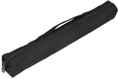 Abaodam Portable Flute Carrying Case in Black Oxford Fabric, Waterproof and Convenient Storage Bag Protecting Flute from Damage, Lightweight and Sturdy for Music Practice and Performance