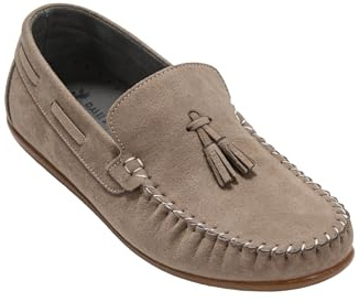 Baby mockasin i fuskläder med brudmockasin, klassisk, elegant, avslappnad, loafers
