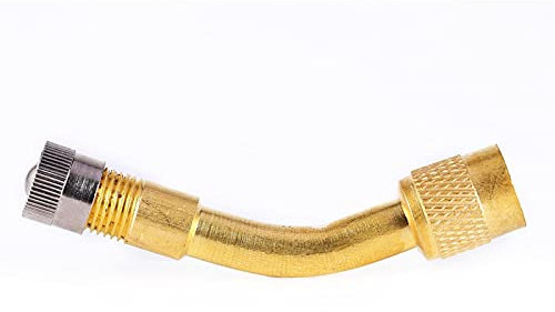 Autoventil Verlängerung, Qiilu Verlängerung Autoventil 1x 135 Grad Autoventilverlängerungen Winkel Reifen Ventilverlängerung Adapter Motor Fahrrad Auto LKW Auto