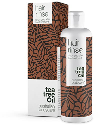Australian Bodycare Hair Rinse 250 ml - Shampoo post trattamento antipidocchi | Con Tea Tree Oil puro al 100% | Deterge e previene problemi al cuoio capelluto | Per uso quotidiano