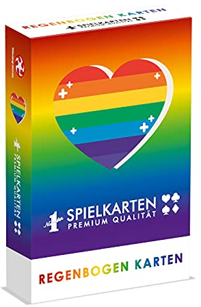 Number 1 Spielkarten Rainbow Deck Kartenspiel Alter 6+ Deutsch