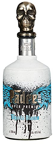 Padre Azul Tequila Blanco 40% (0,7l) • Tequila Premium hecho en Jalisco México • Tequila Blanco afrutado con aromas intensos - Espirituosos de primera calidad