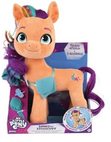 My Little Pony Plüschtier Sunny Artikel +/- 30 cm mit 3 Zubehörteilen