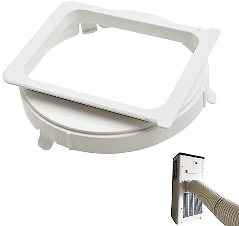 Portable Air Conditioner Exhaust Hose Adapter 5.91x5.91 inch Replacement Air-Conditioning Duct Tube Pipe Connector Fitting Interface 150mm, Square