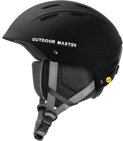 OutdoorMaster MIPS Skihelm - Kelvin II MIPS Snow Sport Helm Snowboard Helm für Männer Frauen & Jugend