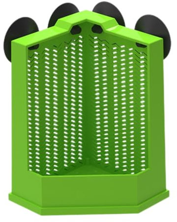 Gecko Food Dish – Ciotola anti-fuga per rettili, ciotola con ventosa | Terrario per alimentazione lucertola, drago barbuto piccoli rettili, ideale per della farina, grilli, ciotola per
