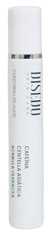 Contorno de Ojos con Cafeína, Centella Asiática y Acmella Oleracea. Roll-On Efecto Frío, Hidratante, Antiedad. 25ml.