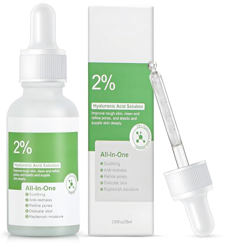 Peeling Visage Serum, Serum Hydratant Visage, Anti Age, Hydratant Soins pour le Réduit les Points Noirs et les Pores Dilatés, Améliorer la Texture de la Peau, 30 Ml