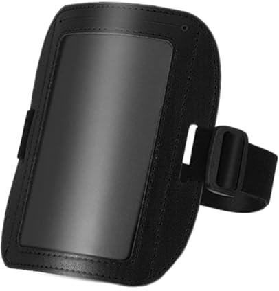 Arbetskort armficka – justerbart armkortfodral, väderbeständig elastisk hållare män | bekvämt och hållbart sidoarmband, kortficka för ingångskort, svep märken, arbetslappar och namnkort