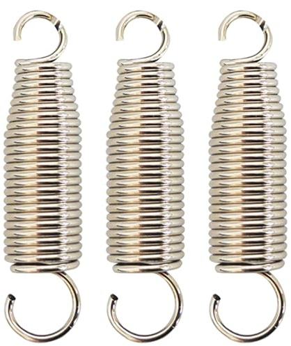 3Pcs Drum Extension Spring Springs Accessories Replacement Pedal Springs Set Tensioner Foot Drum