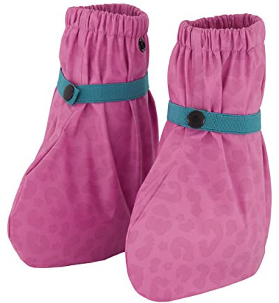 lovely lemon Regenfüßlinge für Babys & Kleinkinder, wasserdicht, gemustert, rosa, One Size (bis Schuhgröße 22)