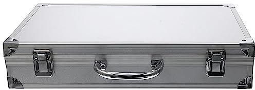 Angoily Boîte À Outils En Alliage D'Aluminium 14.17X8.27X2.95 Pouces Mallette Multifonction Avec Poignée Et Fermoir Sécurisé Pour Rangement Médicaments Et Outils À Usage Domestique Et Professionnel