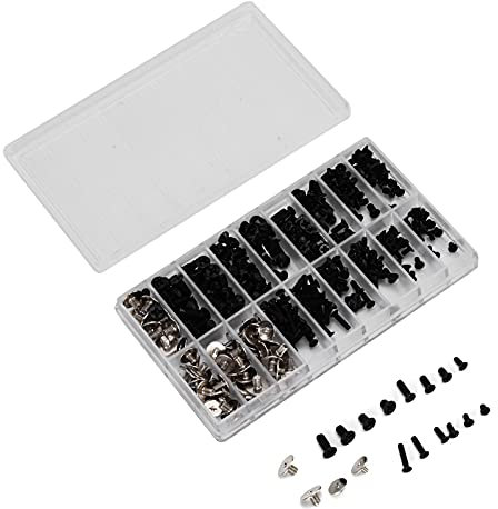 Kit Viti per Computer in Acciaio Legato, Set Assortimento di Micro Viti a Croce Elementi di Fissaggio M2 M2.5 M3, Custodia del PC, Alimentatore, Scheda Madre, Fissaggio del Disco