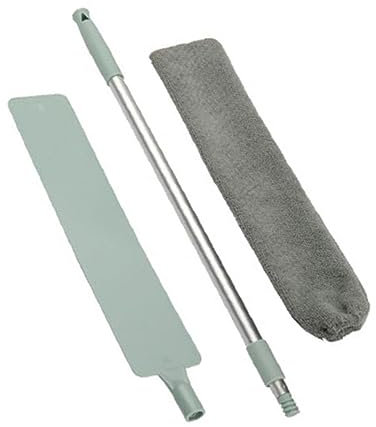 OKUMEYR Plumero Telescópico De y Flexible Para Limpieza De y Superficies Altas Para Radiadores Ventanas y Muebles