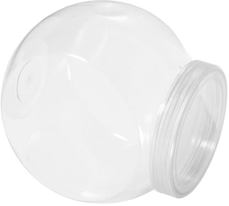 Homoyoyo Barattoli Di Plastica Per Dolci 1500ml in Pet Trasparente Coperchio Bianco, Barattoli Per Caramelle e Biscotti Sigillati, Set Da 3 Pezzi Per Feste e Conservazione Alimentare