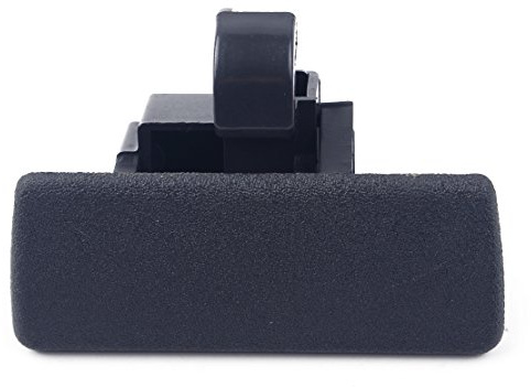 beler Black Car Inner Storage Glove Box Compartment Cover Lid Lock Handle