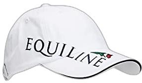 Equiline Base Cap Logo weiß