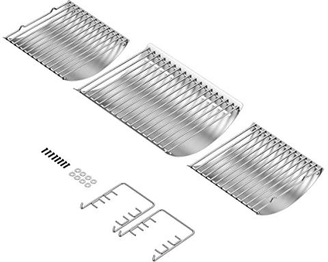 SafBbcue Aschekanne Ersatz für Char-Griller Holzkohlegrill 1224 1324 2121 2222 2727 2828 2929 Char-Broil 17302056 12301714 Royal Gourmet CC1830F CC1830R CC1830SC (55.9 cm) 86 cm - 86 cm. 4 cm)