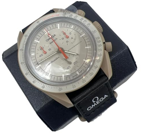 Omega X Swatch Moon Swatch Mission to Jupiter Speedmaster Brown - Neuheit, Braun, Klassisch