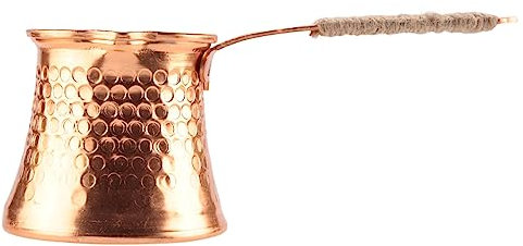 Rtauhife TüRkische Kaffee Kaffee Maschine Mokka 3 Personen 200 ML Kupfer Handgefertigt Gute QualitäT Dekoratives Geschenk ZubehöR