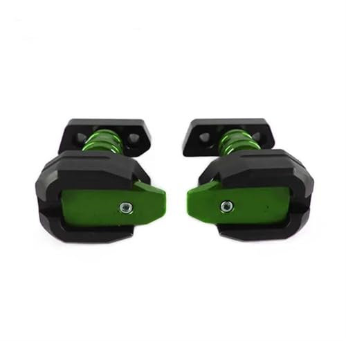 Motorrad-Slider Sturzpad-Schutz Für Rahmenschieber Für Kawasaki Z750 Z 750 2007-2013 2012 2011 2010 2009 2008 Motorrad-Absturzschutz(Green)