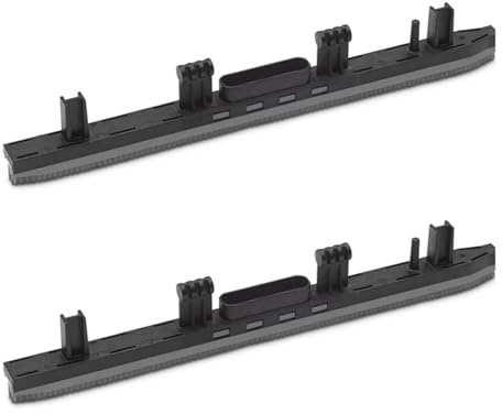 Cleaner Absorbent Wiper, Rubber Squeegee Blades. Compatible for Karcher BR 30/4C(Black-2)