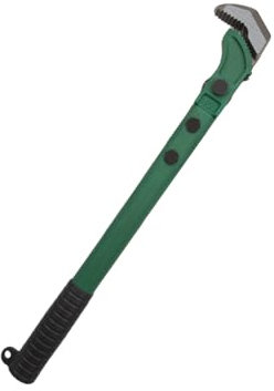 LfrXtra Outil, filetage droit, pince à tuyauterie universelle, réglable, grande ouverture, clé à barres d'armature, pince de plomberie durable