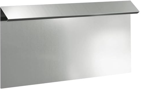vidaXL Valla de caracol 16 piezas plata 50 x 3,5 x 25 cm acero galvanizado, jardín y terraza, protección moderna contra caracoles, borde de valla de jardín duradero, protección del paisaje