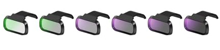 6er-Pack ND-CPL-Filter, kompatibel mit Mini 4K/2/Mavic/SE/2 SE, Drohnenobjektivzubehör, aufsteckbare zirkular polarisierende Neutralfilter(CPLND Filter)