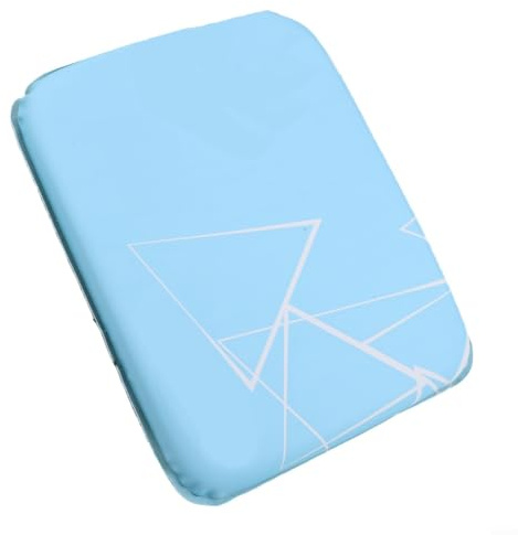 Cojín de asiento de caja de pesca con núcleo de espuma viscoelástica impermeable de poliuretano y barrera multicapa contra la infiltración de humedad y el desgaste (azul)