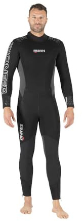 Mares Herren Wetsuit Pioneer 5mm, Black, S6, 412344
