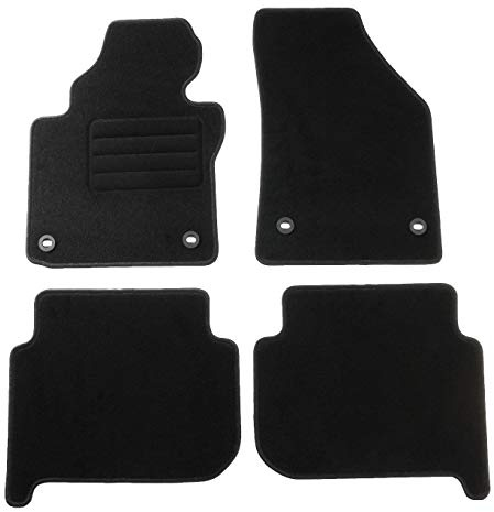 TEXER Textil Fußmatten Passend für VW Touran I Bj. 2003-2010 Basic
