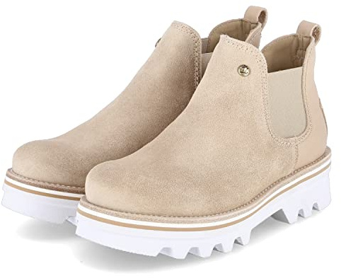 Panama Jack Martinna B5Chelsea - Botas para mujer, Beige B1, 40 EU